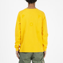 Load image into Gallery viewer, Pop Trading Company Waffle Long Sleeve Top / Burnt Yellow