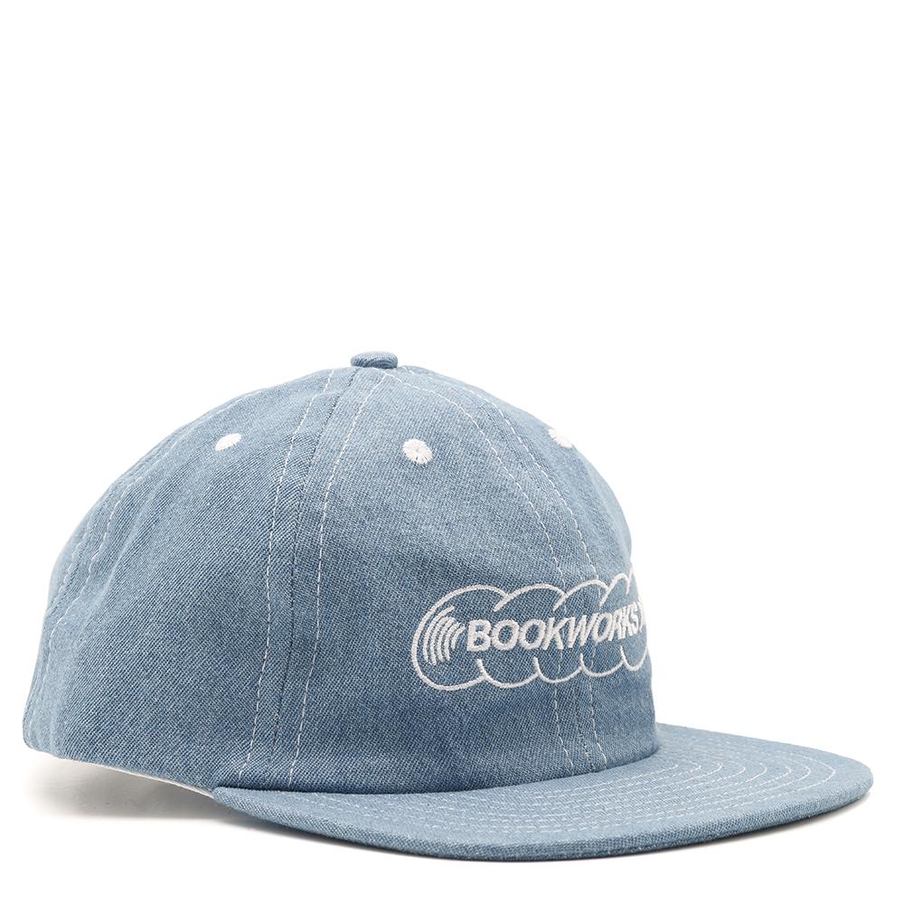 Book Works BW Record Logo Hat / Lt Denim – deadstockmkd.ca
